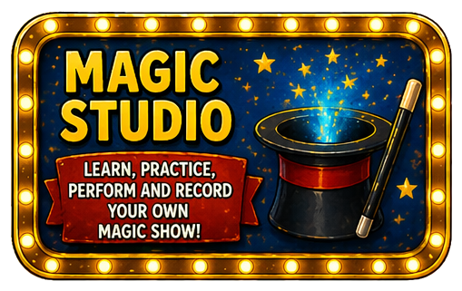 Magic Studio: Learn, practice, perform and record your own magic show!